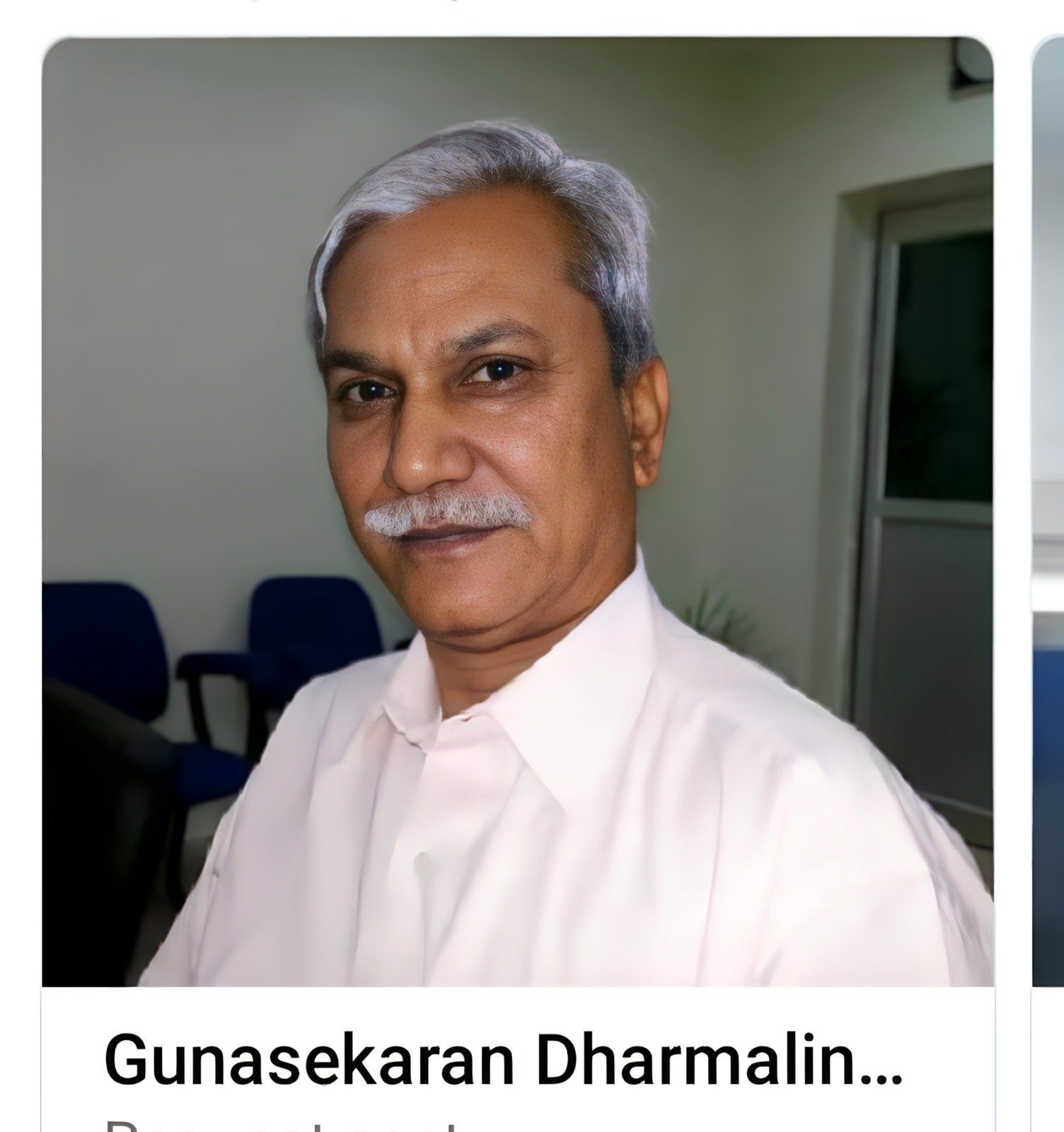 Dr Gunasekaran Dharmalingam